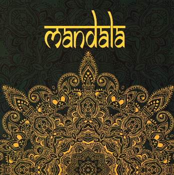 Mandala černá