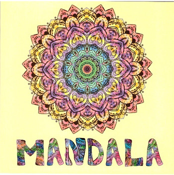 Mandala fialová