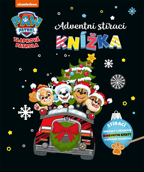 Tlapková patrola - Adventní stírací kníž