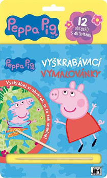 Peppa - Vyškrabávací vymalovánky