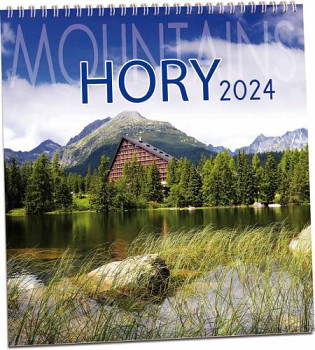 Kalendář Hory nástěnné 2024